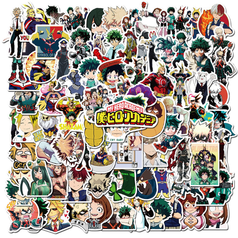 Fitness Journal Planner - 10/30/50/100pcs Mijn Hero Academia Anime Voor