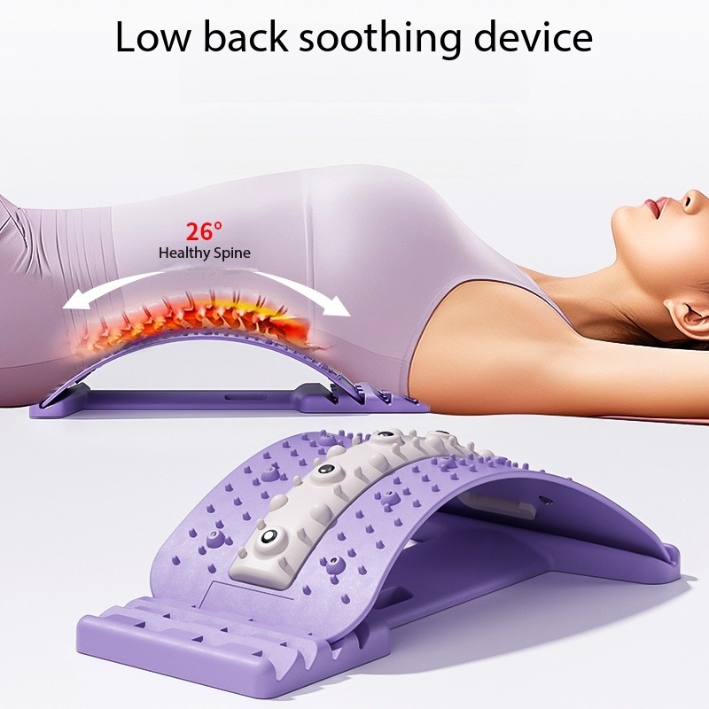 Back Stretcher Lumbar - Rugstrekker Lumbale Ondersteuning Massager Multi-level Verstelbare
