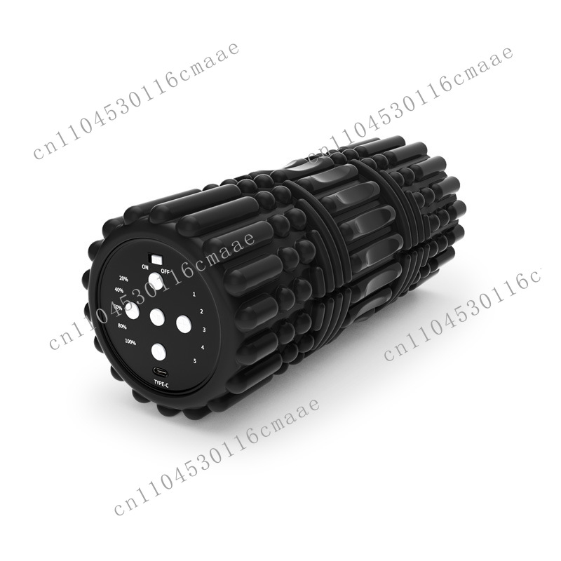 Vibrating Foam Roller - 5-traps vibrerende schuimroller voor fysiotherapieoefeningen, hoogintensieve