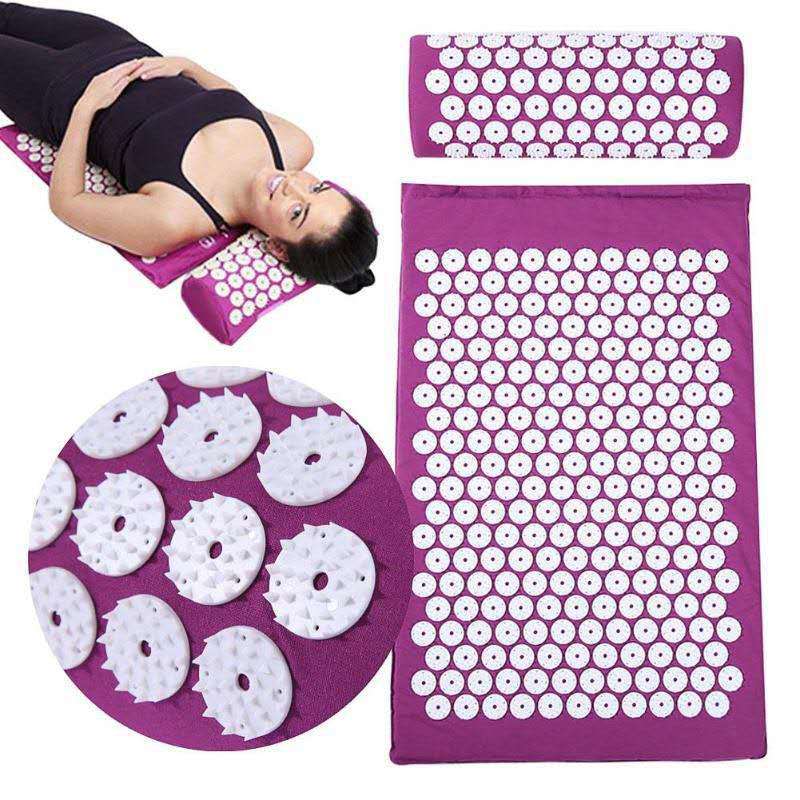 Acupressure Mat Set - Acupressuurmat voor Terug Voet Naald Acupunctuur