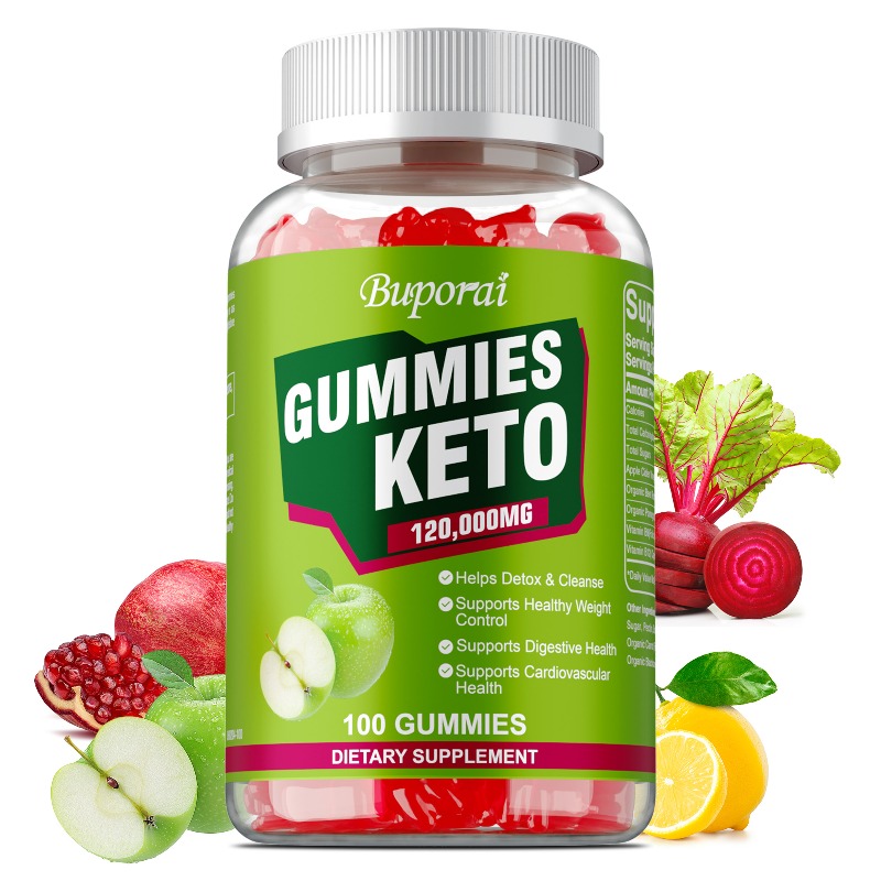 Health Wellness Energy - Keto Gummies - met appelazijn, gewichtsbeheersing,