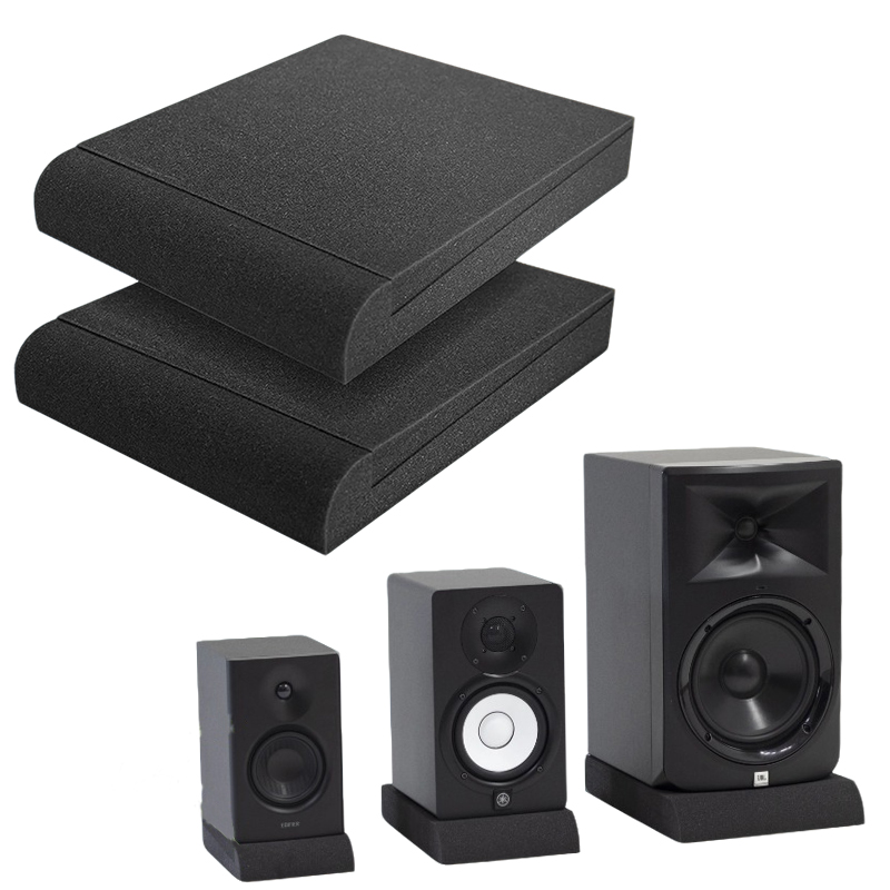 Acupressure Mat Set - Schokbestendige geluidsisolatiematten, schuimkussens voor studio speakers,