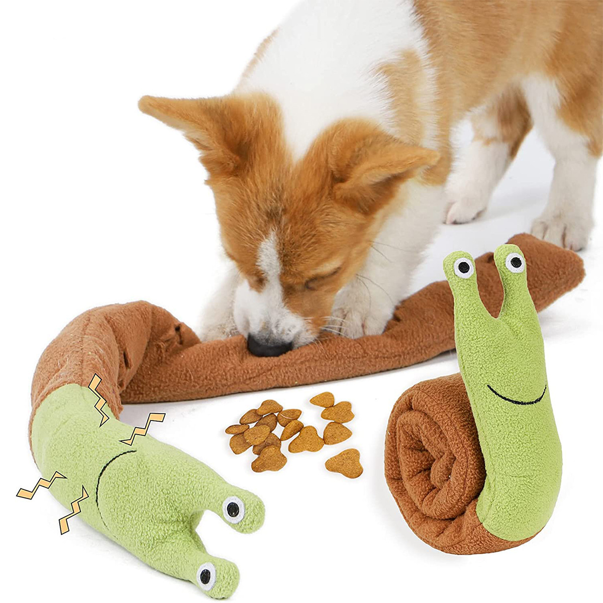 Acupressure Mat Set - Hond Kat Slak Snuffelpuzzel Speelgoed Slow