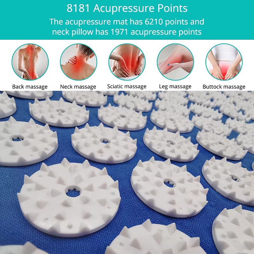 Acupressuurmat en kussenset vo - Acupressure Mat Set recensie en prijs