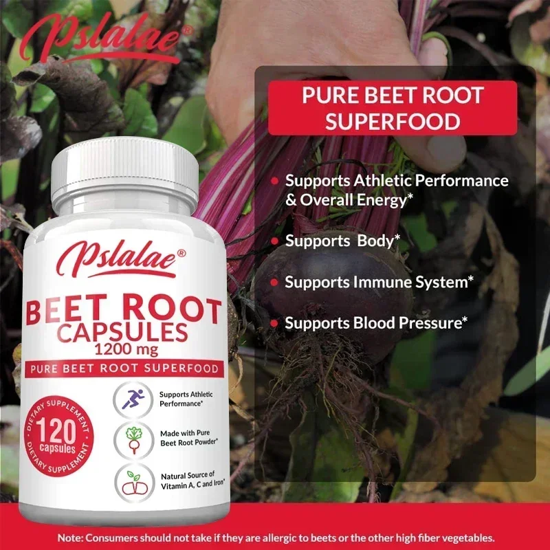 Rode Bietencapsules - Onderste - Health Wellness Energy recensie en prijs