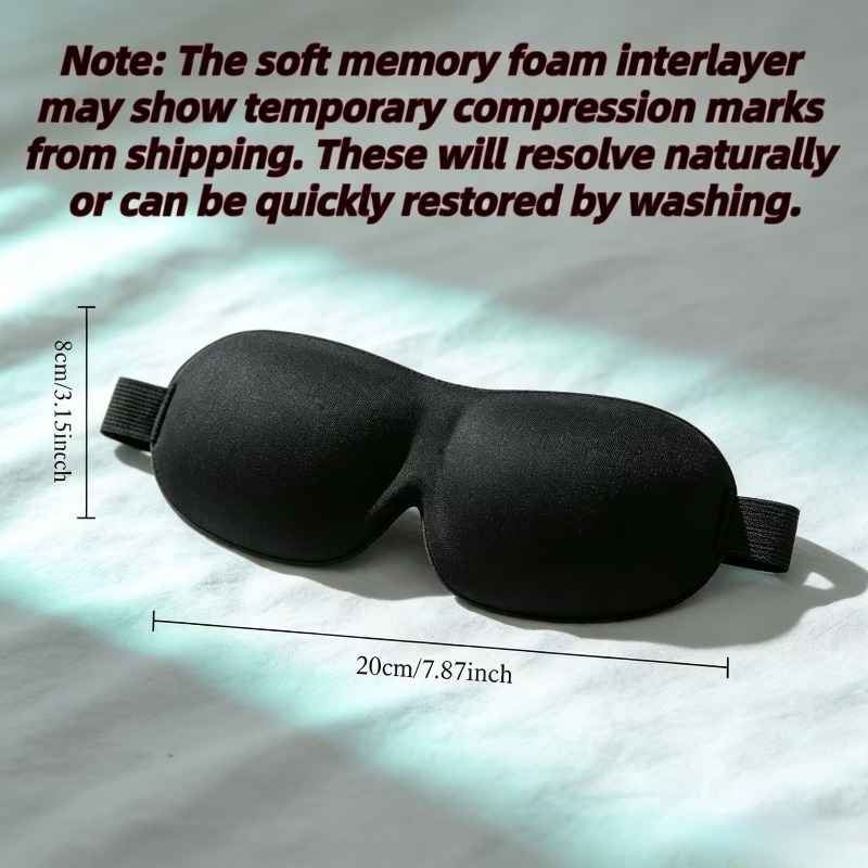3D Slaapmasker Ooglap 2 stuks  - Sleep Eye Mask 3D recensie en prijs