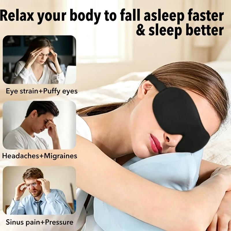 3D Slaapmasker Ooglap 2 stuks  - Sleep Eye Mask 3D recensie en prijs