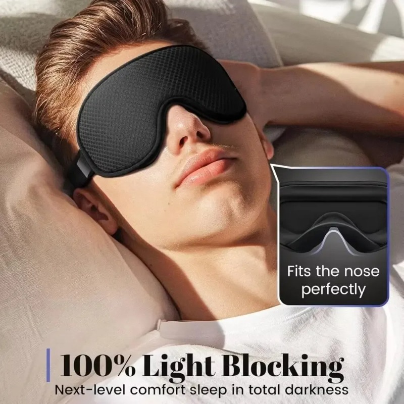 3D Blackout Ademend Slaapmaske - Sleep Eye Mask 3D recensie en prijs