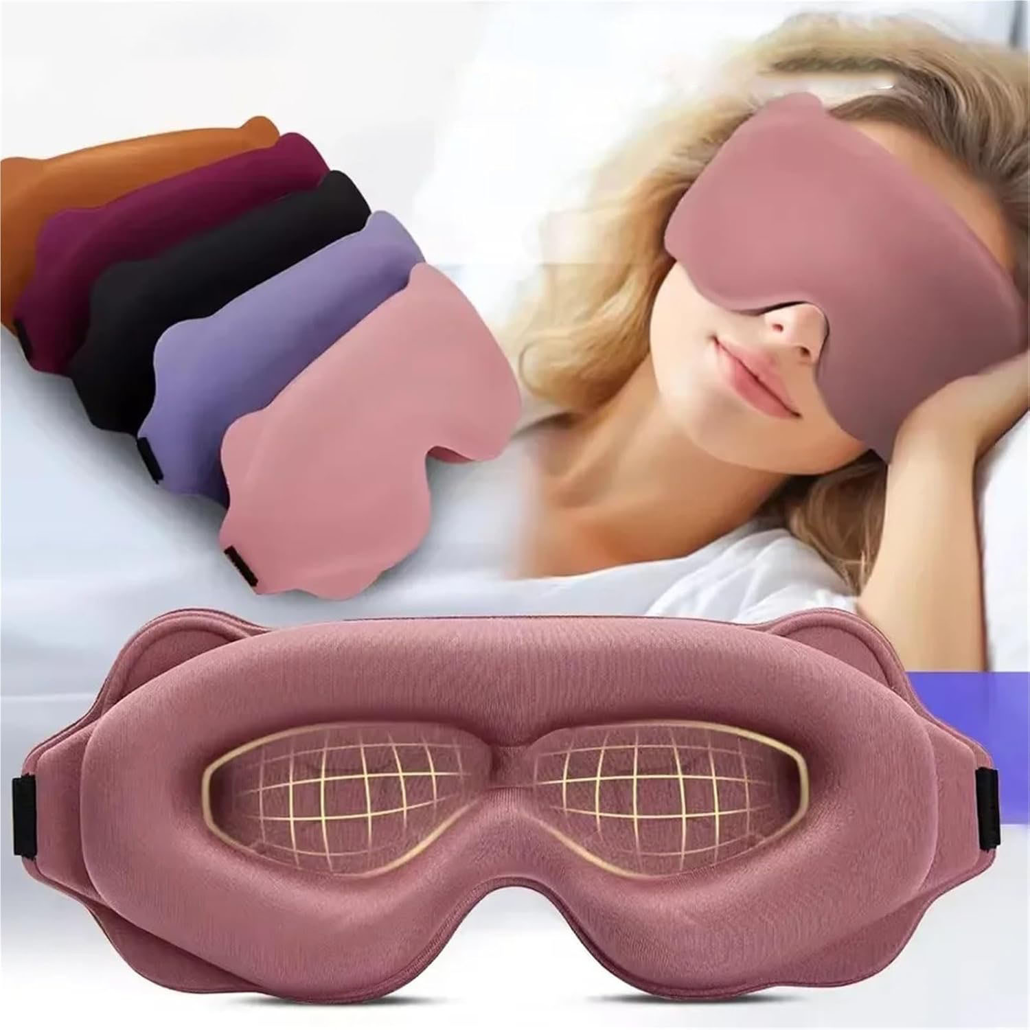 3D Slaapmasker Lichtblokkerend - Sleep Eye Mask 3D recensie en prijs
