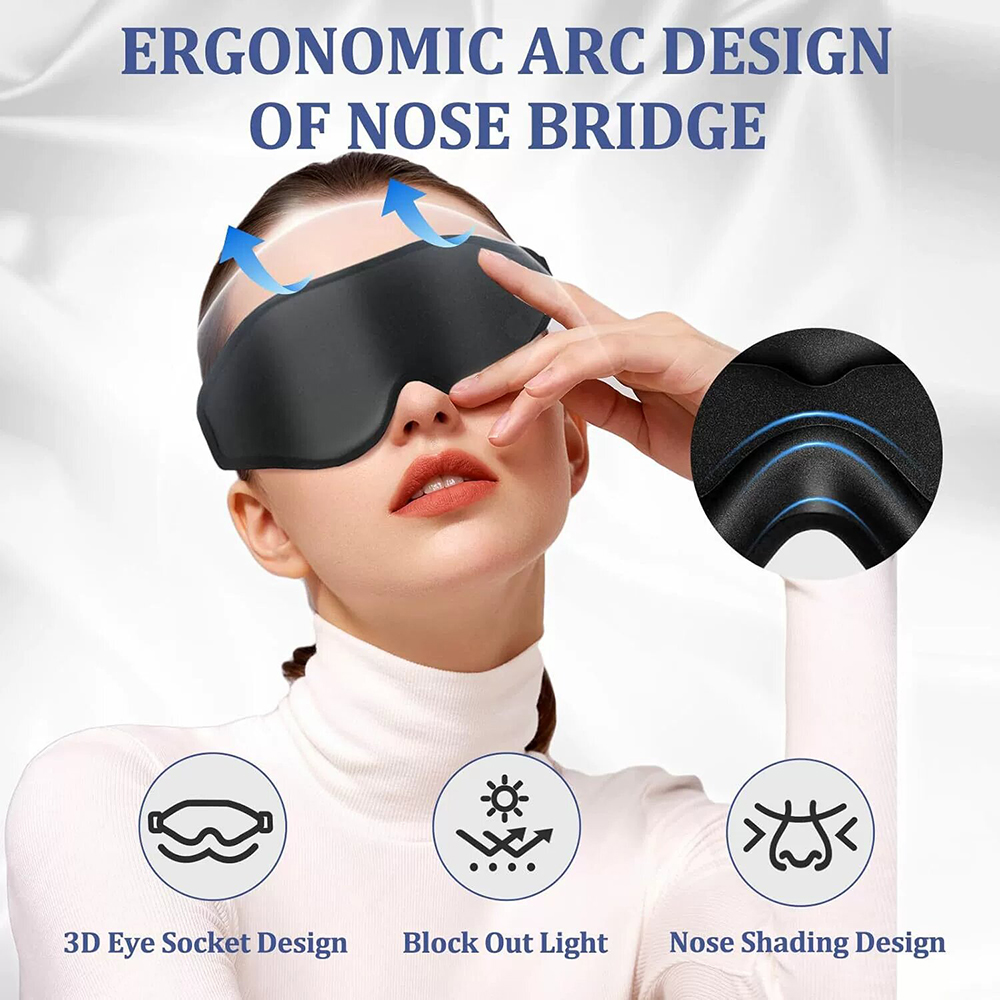 3D-oogmasker, comfortabel en a - Sleep Eye Mask 3D recensie en prijs