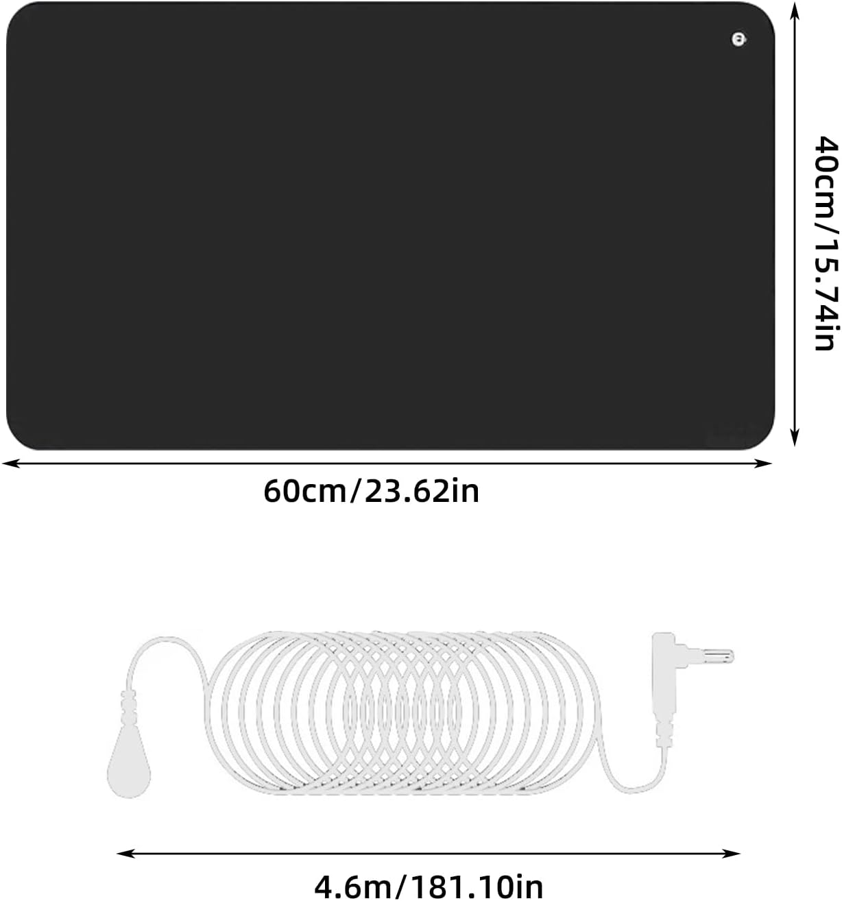 40X60CM Aardingsmat met aardin - Health Wellness Energy recensie en prijs