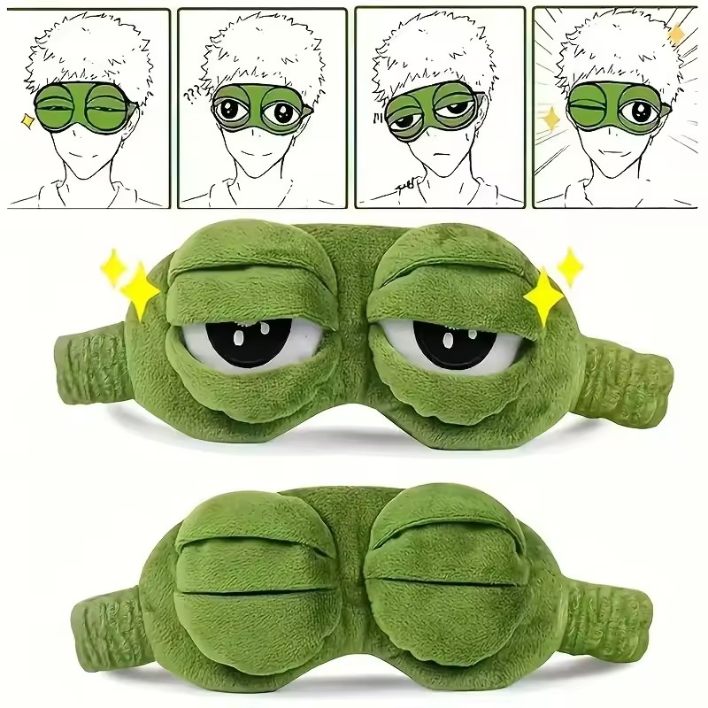 3D Kikker Slaapmasker Natuurli - Sleep Eye Mask 3D recensie en prijs