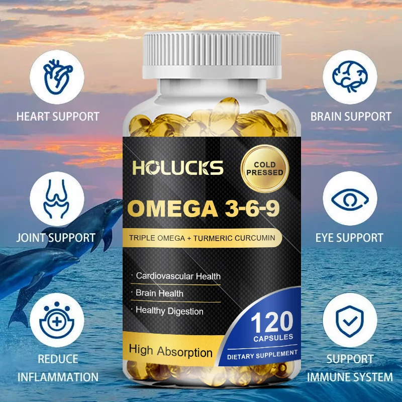 Omega 3-6-9 Complex Capsules,  - Health Wellness Energy recensie en prijs