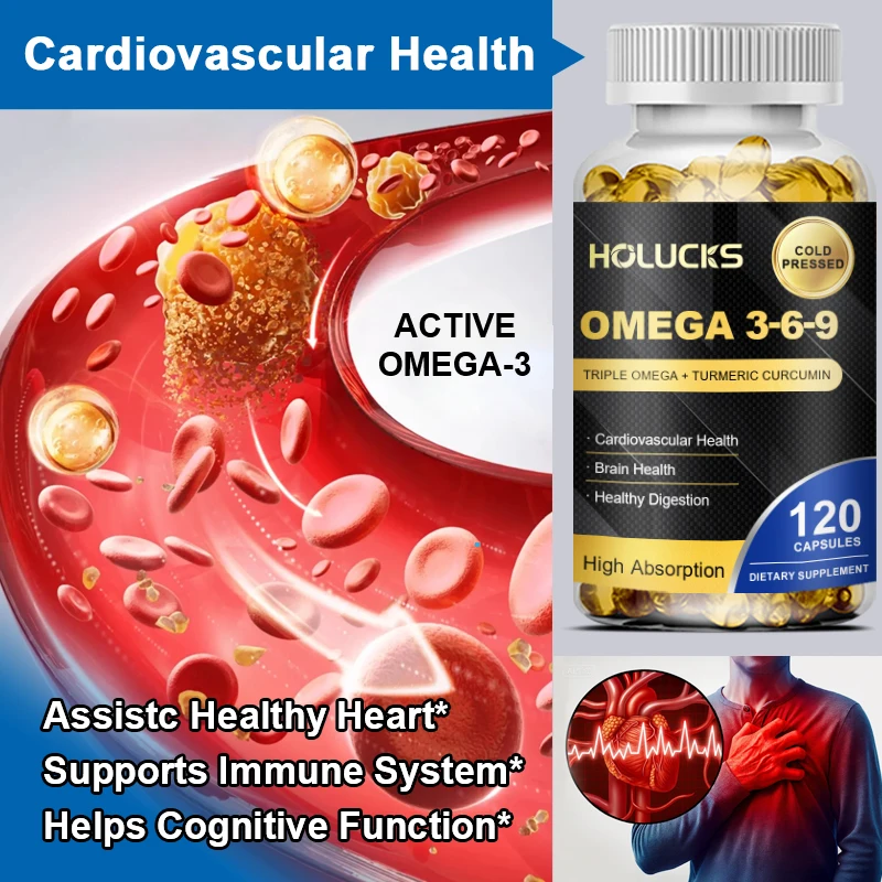 Omega 3-6-9 Complex Capsules,  - Health Wellness Energy recensie en prijs