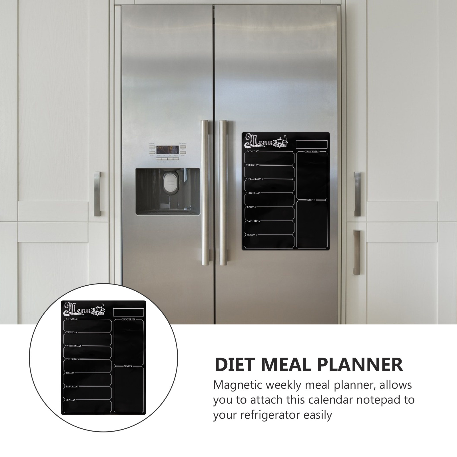 Magnetische weekplanner voor m - Fitness Journal Planner recensie en prijs