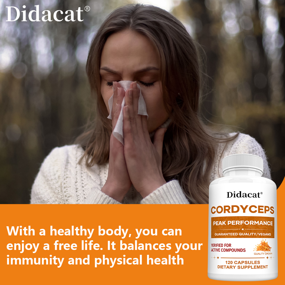 Cordyceps-paddenstoelcapsules  - Health Wellness Energy recensie en prijs