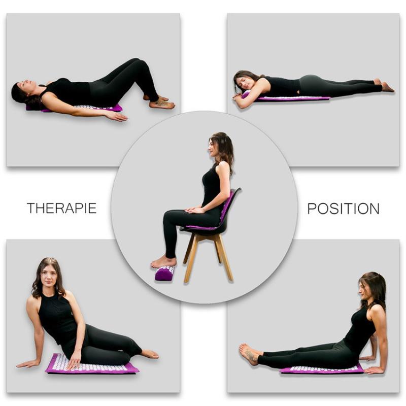 1 set acupressuur yogamat kuss - Acupressure Mat Set recensie en prijs